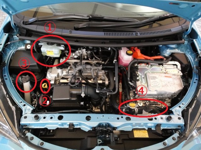 エンジンルーム内の点検を自分で簡単にする方法